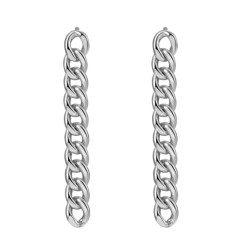 925 Sterling zilveren chain oorknopjes