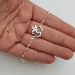 925 Sterling zilveren armband Ohm teken