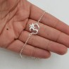 925 Sterling zilveren armband Ohm teken
