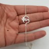 925 Sterling zilveren armband Ohm teken