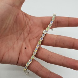 925 Sterling zilveren armband Ethiopische Opalen