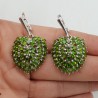 925 Sterling zilveren oorbellen met Tsavoriet