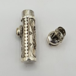 Zilveren parfumhanger / ashanger met Citrien medium