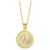 Vergulde ketting met Steeenbok sterrenbeeld hanger
