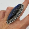 925 Sterling zilveren ring met marquise Labradoriet verstelbaar
