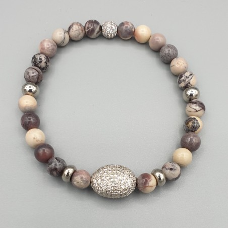 Armband met Picasso Jaspis