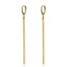 Vergulde creool met ketting