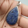 925 Sterling zilveren hanger druppelvormige Rhodusiet