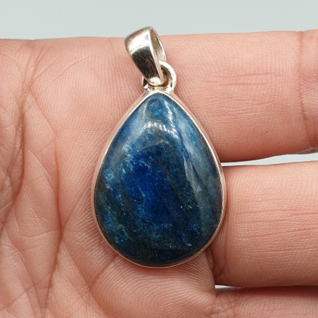 925 Sterling zilveren hanger druppelvormige Apatiet