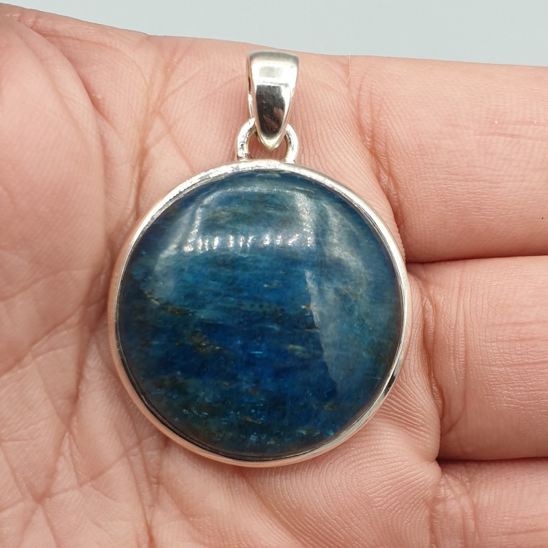 925 Sterling zilveren hanger ronde Apatiet