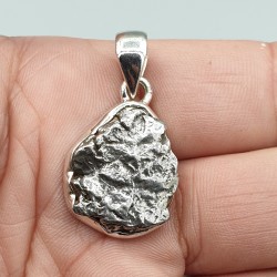 925 Sterling zilveren hanger Meteoriet Campo del Cielo