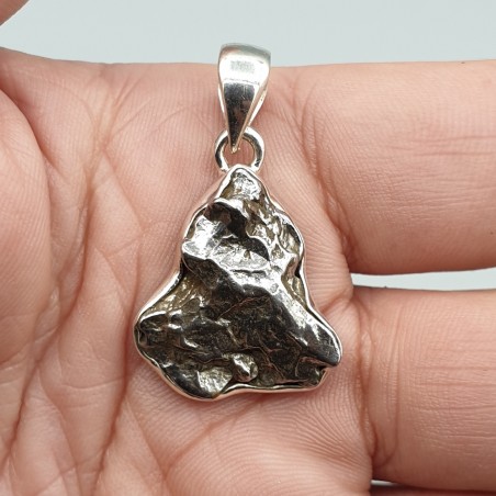 925 Sterling zilveren hanger met Meteoriet Campo del Cielo