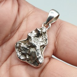 925 Sterling zilveren hanger met Meteoriet Campo del Cielo
