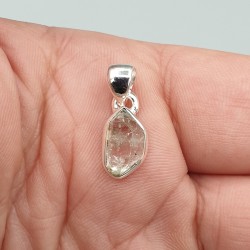925 Sterling zilveren hanger Herkimer diamant