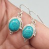 925 Sterling zilveren oorbellen met Turkoois