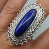 925 Sterling zilveren ring Lapis Lazuli verstelbaar
