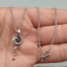 925 Sterling zilveren ketting slang hanger