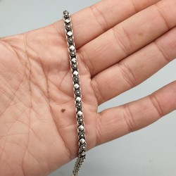 925 Sterling zilveren bewerkte armband