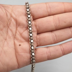 925 Sterling zilveren bewerkte armband 02