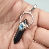 925 Sterling zilveren hanger zwarte Onyx punt