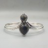 925 Sterling zilveren bangle Labradoriet