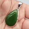 925 Sterling zilveren hanger met Nefriet Jade
