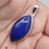925 Sterling zilveren hanger marquise Lapis Lazuli