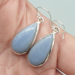 925 Sterling zilveren oorbellen met Angeliet