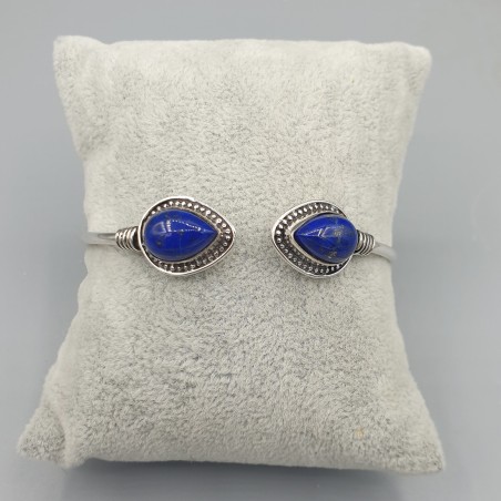 925 Sterling zilveren bangle Lapis Lazuli