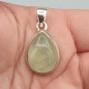925 Sterling zilveren hanger met Prehniet