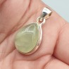 925 Sterling zilveren hanger met Prehniet