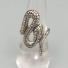 925 Sterling zilveren slangen ring 17 mm