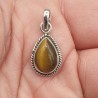 925 Sterling zilveren hanger Tijgeroog