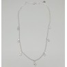 925 Sterling zilveren ketting met slangen hangertjes