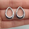 925 Sterling zilveren open druppel oorbellen