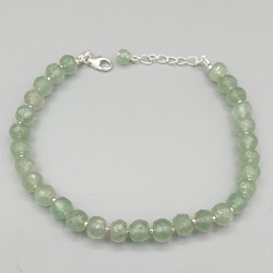 925 Sterling zilveren armband met Aventurijn