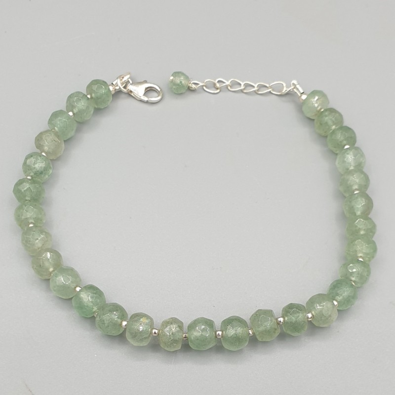 925 Sterling zilveren armband met Aventurijn