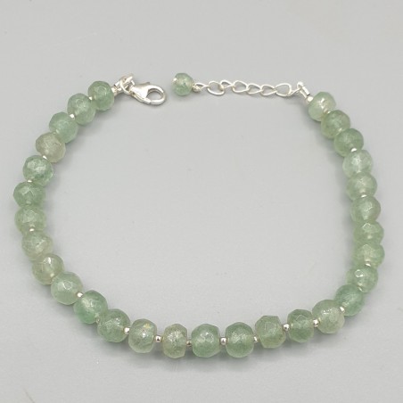 925 Sterling zilveren armband met Aventurijn