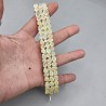 925 Sterling zilveren armband met facet geslepen Opalen