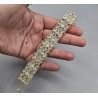 925 Sterling zilveren armband met facet geslepen Opalen