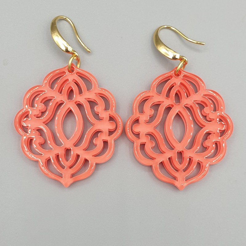 Oorbellen resin hanger