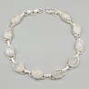 925 Sterling zilveren armband cabochon Maansteen