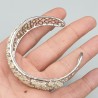 925 Sterling zilveren bangle gezet met Opalen