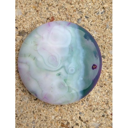Gestreepte Agaat edelsteen amulet