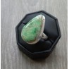 Zilveren ring gezet met Varisciet ring maat 18 mm