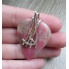 Zilveren hanger gezet met Helviet