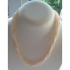 Ketting met drie strengen zoetwater Parels