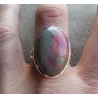 Zilveren ring gezet met Helviet ring maat 19.5 mm