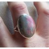 Zilveren ring gezet met Helviet ring maat 19.5 mm