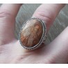 Zilveren ring Laguna Lace Agaat bewerkte setting 17.3 mm
